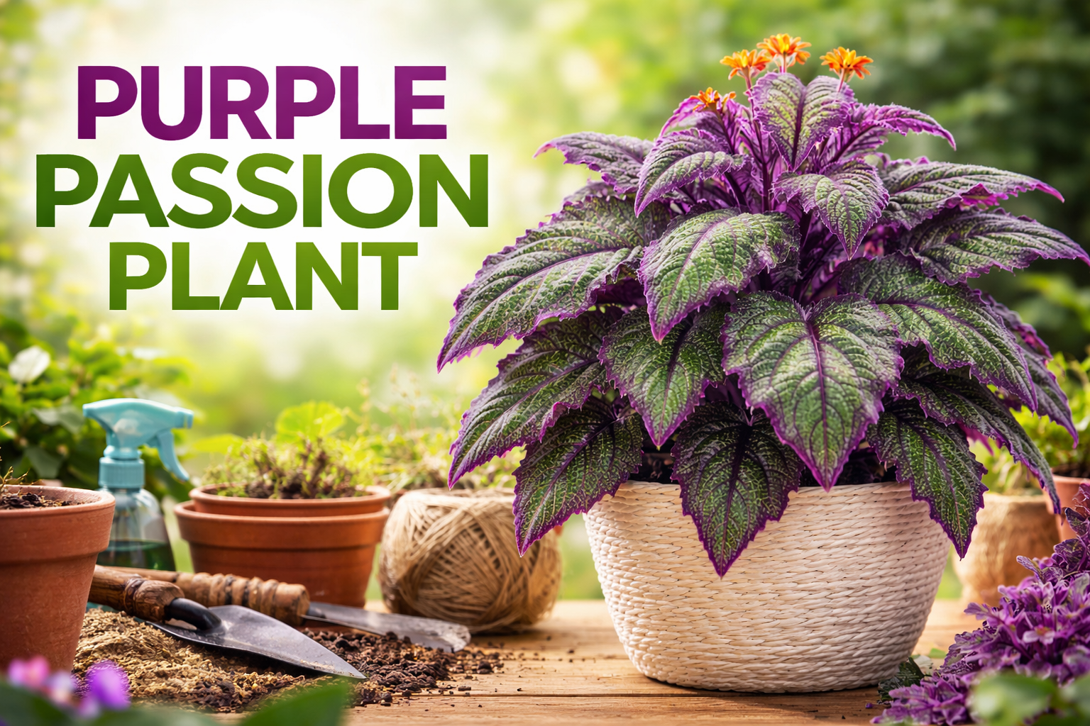 Purple Passion Plant