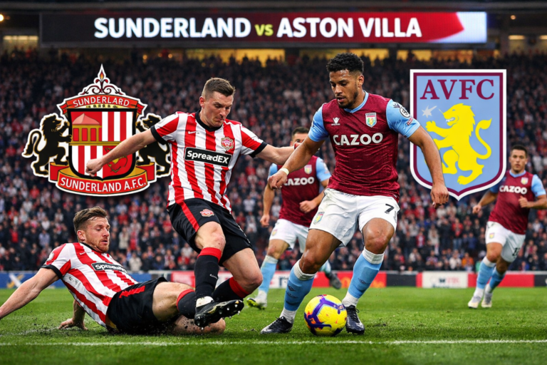 Sunderland vs Aston Villa