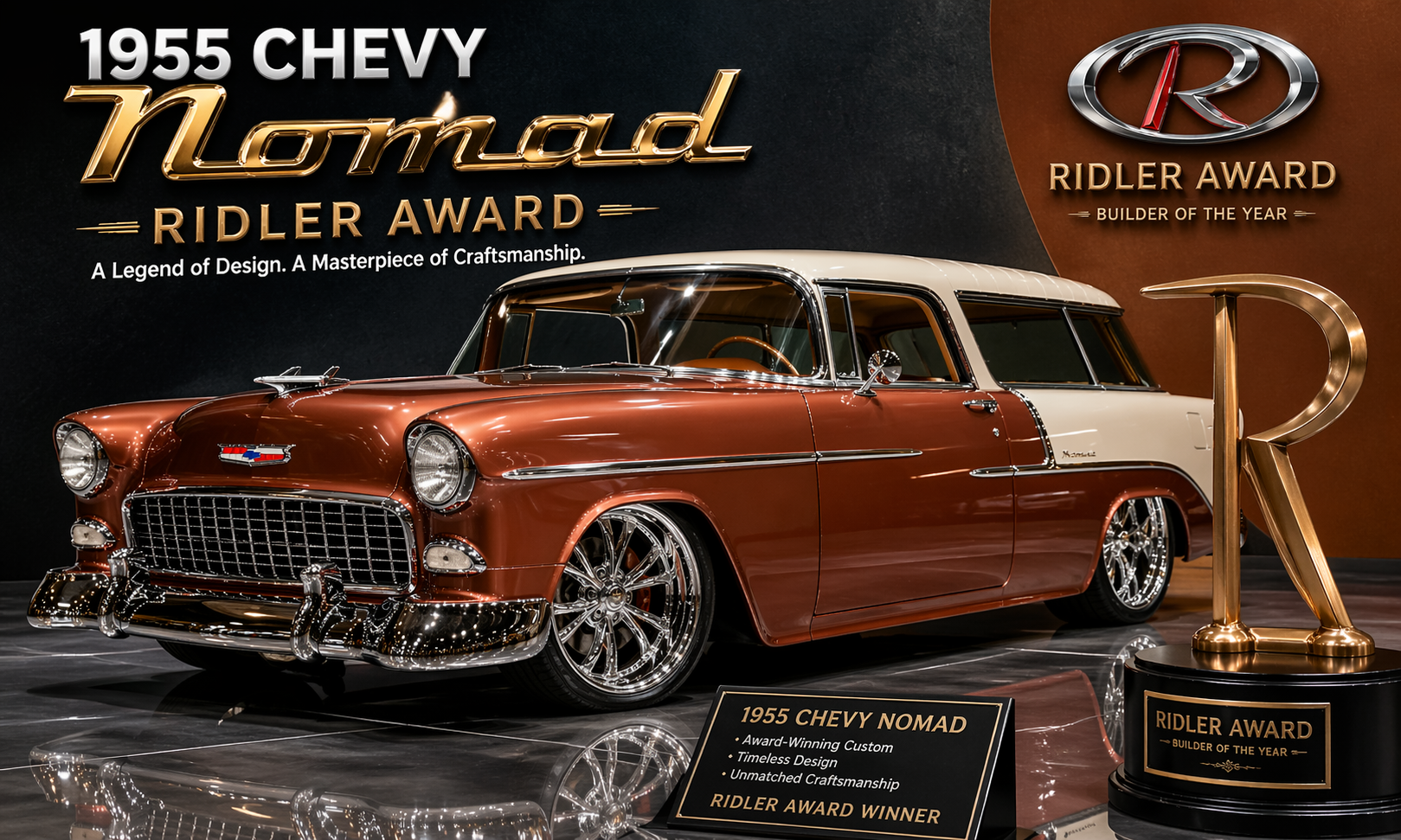 1955 chevy nomad ridler award