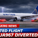 United Flight UA967 Diverted