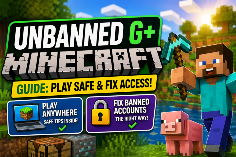 Unbanned G+ Minecraft