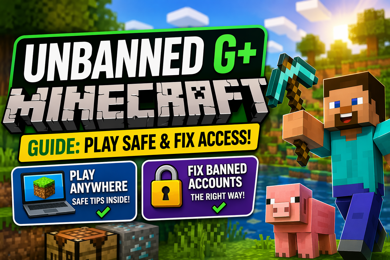 Unbanned G+ Minecraft