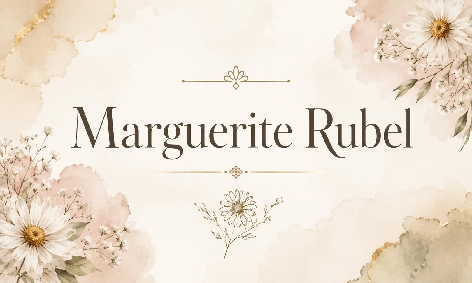 Marguerite Rubel