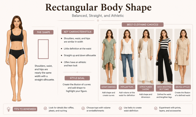 Rectangular Body Shape