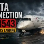delta connection dl3543 emergency landing