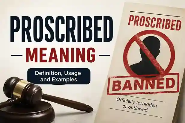Proscribed Meaning