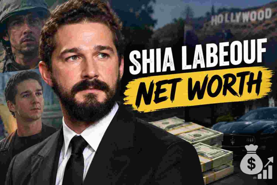 Shia LaBeouf net worth 2026 estimated at $20 million breakdown