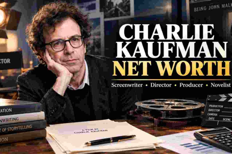 Charlie Kaufman net worth 2026 breakdown with portrait and career earnings